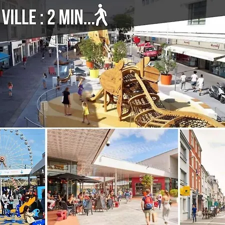 Le Paquebot - Front De - Centre - Parking شقة